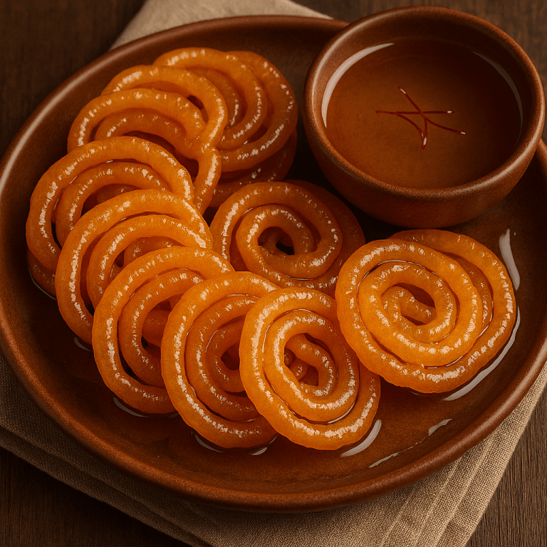 Bengali Jilapi (Jalebi) Recipe – The Pinch of Masala